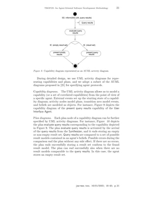 ÌÊÇÈÇË       Ò      ÒØ¹ÇÖ     ÒØ   ËÓ ØÛ Ö       Ú ÐÓÔÑ ÒØ Å Ø Ó   ÓÐÓ Ý          ¾½

                               EE: inform(SIA, UIA, query results)

                                                        Query results



                                         evaluate query
                                            results




                IE: (empty result set)                    IE: (result set)


                    present empty                            present query
                        results                                 results




  ÙÖ   º    Ô    Ð ØÝ       Ö Ñ Ö ÔÖ × ÒØ          × Ò ÍÅÄ 
Ø Ú ØÝ               Ö Ñº

     ÙÖ Ò   Ø Ð   × Ò¸ Û Ù× ÍÅÄ 
Ø Ú ØÝ       Ö Ñ× ÓÖ Ö ÔÖ ¹
× ÒØ Ò 
 Ô Ð Ø × Ò ÔÐ Ò×¸ Ò Û     ÓÔØ ×Ù × Ø Ó Ø       ÍÅÄ
    Ö Ñ× ÔÖÓÔÓ× Ò ¾ ℄ ÓÖ ×Ô 
 Ý Ò  ÒØ ÔÖÓØÓ
ÓÐ×º
    Ô Ð ØÝ    Ö Ñ×º Ì ÍÅÄ 
Ø Ú ØÝ         Ö Ñ ÐÐÓÛ× Ù× ØÓ ÑÓ Ð

 Ô Ð ØÝ ´ÓÖ × Ø Ó 
ÓÖÖ Ð Ø 
 Ô Ð Ø ×µ ÖÓÑ Ø ÔÓ ÒØ Ó Ú Û Ó
   ×Ô 
 ¬
 ÒØº ÜØ ÖÒ Ð Ú ÒØ× × Ø ÙÔ Ø ×Ø ÖØ Ò ×Ø Ø Ó 
 Ô Ð¹
 ØÝ      Ö Ñ 
Ø Ú ØÝ ÒÓ × ÑÓ Ð ÔÐ Ò×¸ ØÖ Ò× Ø ÓÒ Ö
× ÑÓ Ð Ú ÒØ×¸
  Ò     Ð × Ö ÑÓ Ð      × Ó 
Ø×º ÓÖ Ò×Ø Ò
 ¸     ÙÖ      Ô 
Ø× Ø

 Ô Ð ØÝ      Ö Ñ Ó Ø ÔÖ × ÒØ ÕÙ ÖÝ Ö ×ÙÐØ× 
 Ô Ð ØÝ Ó Ø Í× Ö
ÁÒØ Ö 
     ÒØº

ÈÐ Ò     Ö Ñ×º     
 ÔÐ Ò ÒÓ Ó 
 Ô Ð ØÝ              Ö Ñ
 Ò   ÙÖØ Ö
×Ô 
 ¬    Ý ÍÅÄ 
Ø Ú ØÝ         Ö Ñ×º ÓÖ Ò×Ø Ò
 ¸      ÙÖ ½¼ Ô 
Ø×
Ø ÔÐ Ò Ú ÐÙ Ø ÕÙ ÖÝ Ö ×ÙÐØ× 
ÓÖÖ ×ÔÓÒ Ò ØÓ Ø 
 Ô Ð ØÝ Ô 
Ø
 Ò     ÙÖ º Ì ÔÐ Ò Ú ÐÙ Ø ÕÙ ÖÝ Ö ×ÙÐØ× × 
Ø Ú Ø          ÝØ   ÖÖ Ú Ð
Ó Ø ÕÙ ÖÝ Ö ×ÙÐØ× ÖÓÑ Ø ËÝÒØ × Þ Ö¸ Ò Ø Ò × ×ØÓÖ Ò Ò ÑÔØÝ
ÓÖ ÒÓÒ¹ ÑÔØÝ Ö ×ÙÐØ × Øº ÉÙ ÖÝ Ö ×ÙÐØ× Ö 
ÓÑÔ Ö ØÓ × Ø Ó ÔÓ×× Ð
Ö ×ÙÐØ ÑÓ Ð× 
ÓÒØ Ò Ò Ò ÒØ³× Ð ×º ÈÓ×× Ð ÖÖÓÖ× ÙÖ Ò Ø

ÓÑÔ Ö ×ÓÒ Ò Ø ÔÐ Ò Û Ø ÓÙØ ÒÝ ×            « 
Øº Á Ø Ö Ö ÒÓ ÖÖÓÖ×¸
Ø ÔÐ Ò Ò × ×Ù

 ×× ÙÐÐÝ ×ØÓÖ Ò        Ö ×ÙÐØ × Ø 
ÓÒ ÓÖÑ ØÓ Ø  ÓÙÒ
Ö ×ÙÐØ ÑÓ Ðº Ì ÔÐ Ò 
 Ò Ò ×Ù

 ×× ÙÐÐÝ Ð×Ó Û Ò Ø Ö Ö ÒÓ
Ö ×ÙÐØ ÑÓ Ð× 
ÓÑÔ Ö Ð ØÓ Ø ÕÙ ÖÝ Ö ×ÙÐØ×º ÁÒ Ø × 
 × ¸ Ø           ÒØ
×ØÓÖ × Ò ÑÔØÝ Ö ×ÙÐØ × Øº




                                                    ¹Ñ ×ºØ Ü        ½ »¼½»¾¼¼¿    ½     ¿   Ôº¾½
 