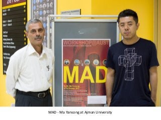 MAD - Ma Yansong at Ajman University
 