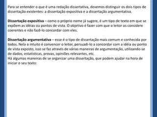 Estrutura do Texto Dissertativo | PPTX