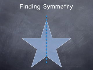 Finding Symmetry
 
