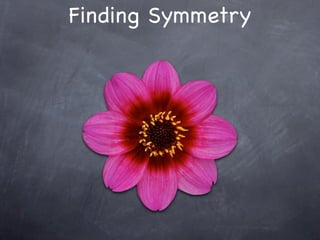 Finding Symmetry
 