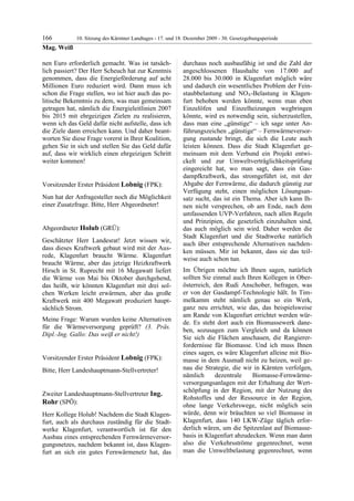 10. LTG-Sitzung am 17. Dezember 2009