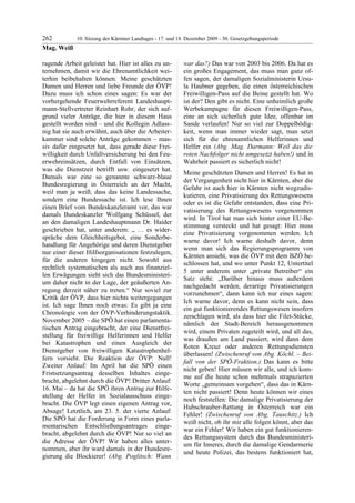 10. LTG-Sitzung am 17. Dezember 2009