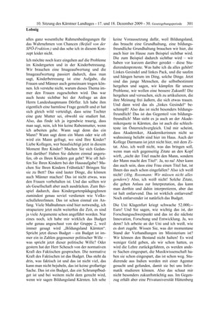 10. LTG-Sitzung am 17. Dezember 2009