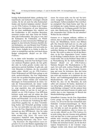 10. LTG-Sitzung am 17. Dezember 2009