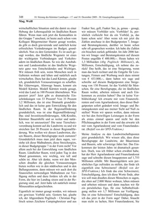 10. LTG-Sitzung am 17. Dezember 2009