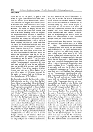 10. LTG-Sitzung am 17. Dezember 2009