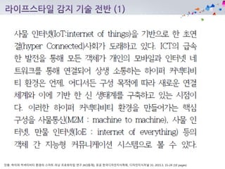 인용: 하이퍼 커넥티비티 환경의 스마트 러닝 프로토타입 연구 [KCI등재], 유금 한국디자인지식학회, 디자인지식저널 33, 2015.3, 15-24 (10 pages)
 