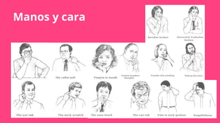 Manos y cara
 