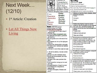 Carrying a concise summary of the Christian faith is the most rational means in contending for the truth within an unbelieving world