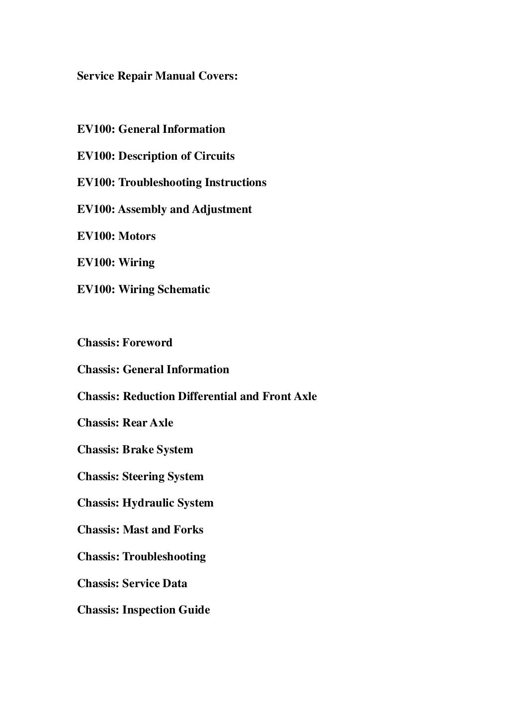 Mitsubishi FBC15 FBC20 FBC25 FBC30 Forklift Trucks Service Repair Wor…