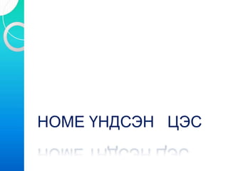 HOME ҮНДСЭН ЦЭС
 