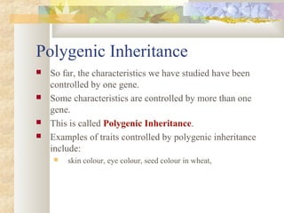 Polygenic Inheritance Examples In Plants