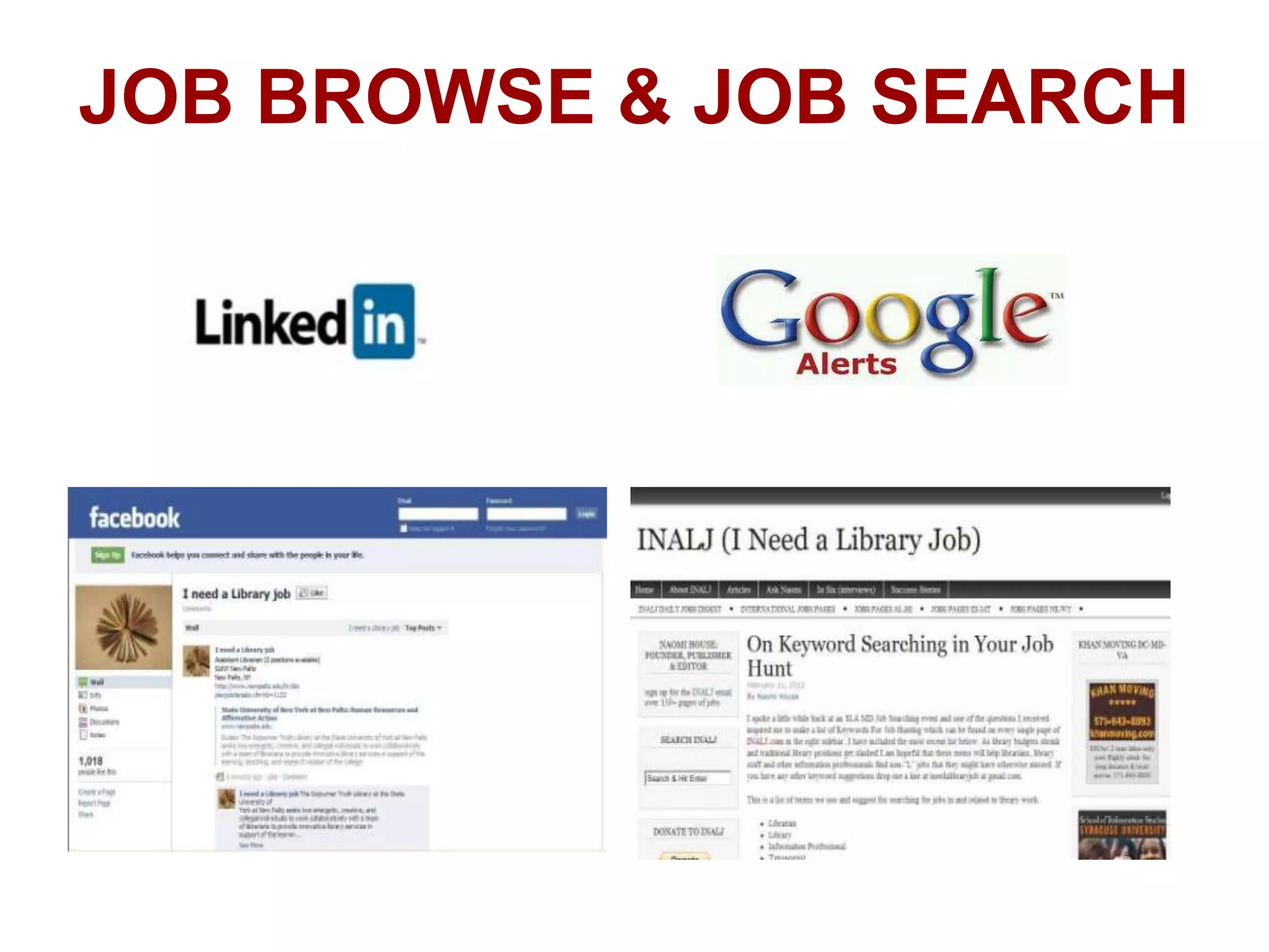 JOB BROWSE & JOB SEARCH

 