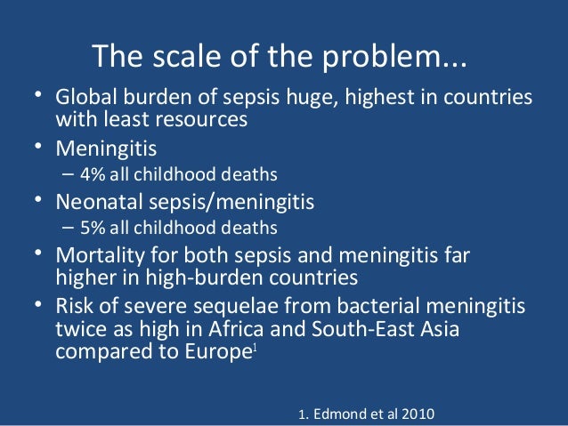 Management Of Sepsis And Meningitis In Developing Countries
