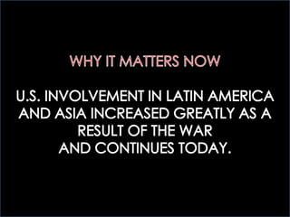 AHTWO: 10.2 SPANISH-AMERICAN WAR