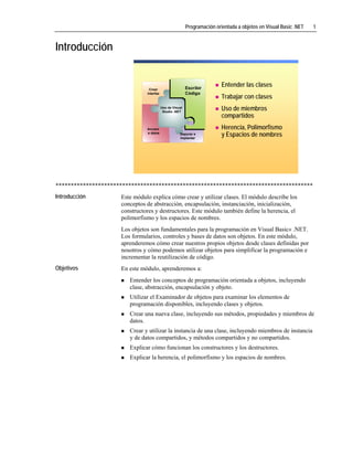 10. programacion orientada a objetos en visual basic .net