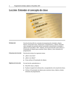 10. programacion orientada a objetos en visual basic .net