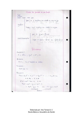 Elaborado por: Ana Teresa D. C. 
Escola Básica e Secundária de Ourém 
 