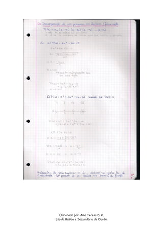 Elaborado por: Ana Teresa D. C. 
Escola Básica e Secundária de Ourém 
 