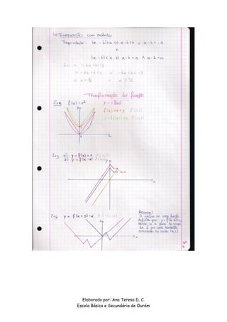 Elaborado por: Ana Teresa D. C. 
Escola Básica e Secundária de Ourém 
 