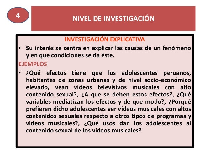 10. Diseño de investigación