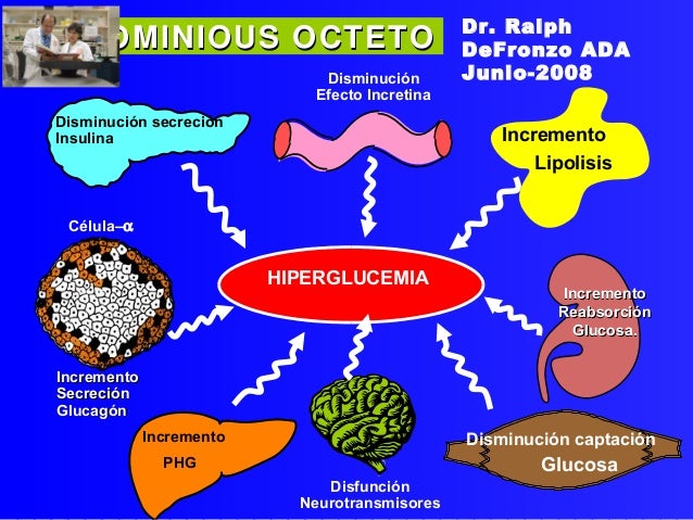 Explicando parte del Octeto fisiopatológico en Diabetes Explicando parte del Octeto fisiopatológico en Diabetes