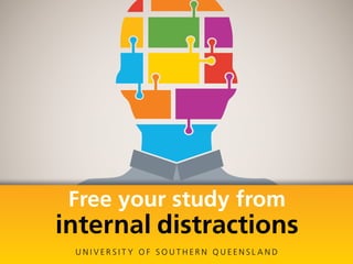 How to stay
focused on study:
8 internal distractions and how to avoid them
 