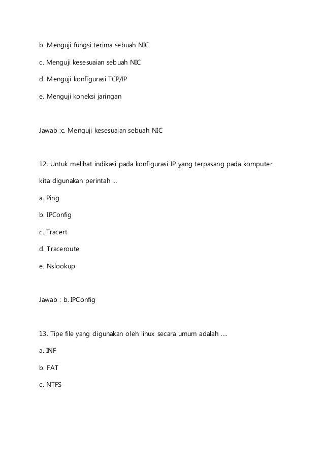 Teks Perintah Untuk Melihat Tabel Routing Pada Windows Adalah