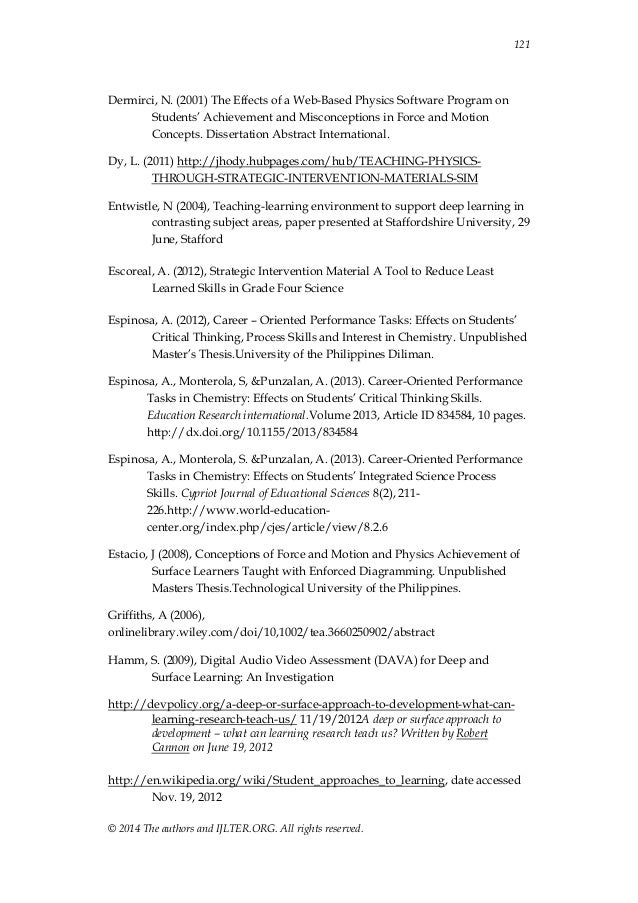 Dissertation on teachers attitude and test scores