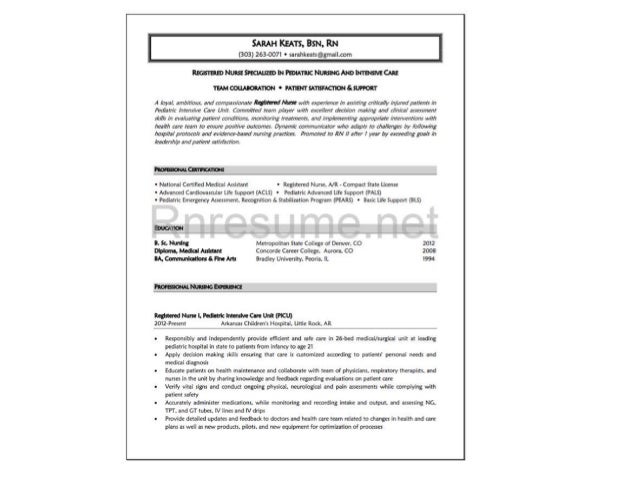 rn resume samples new