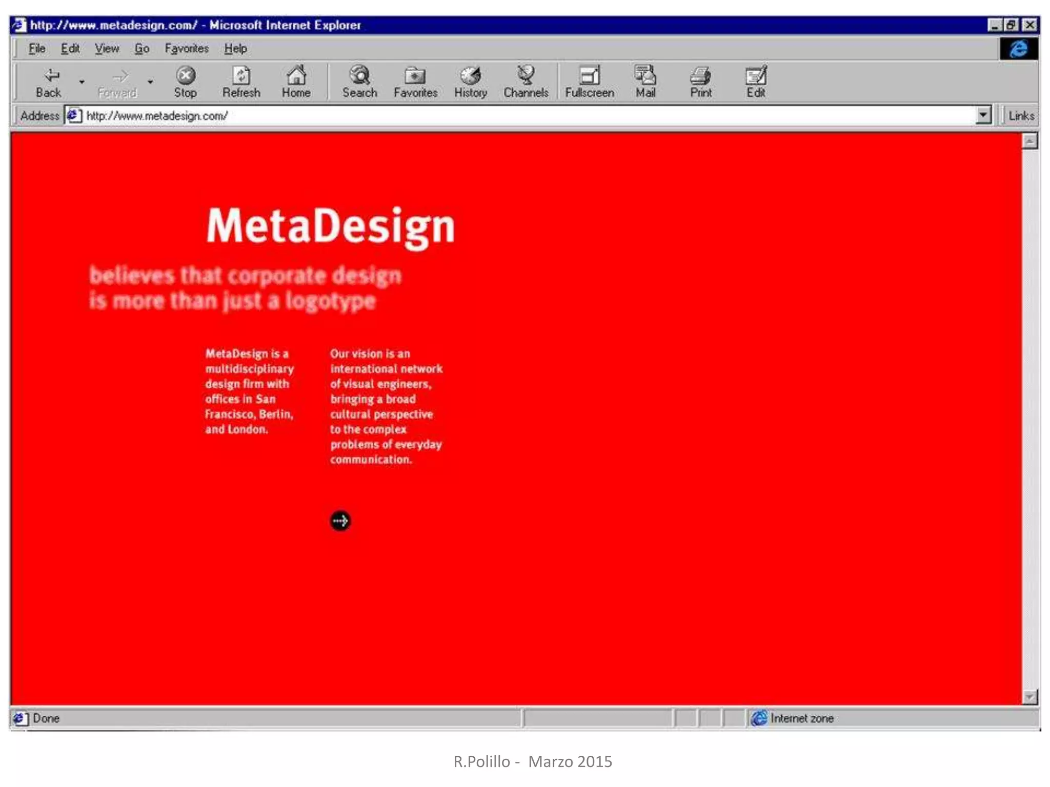 21
R.Polillo - Marzo 2015
 