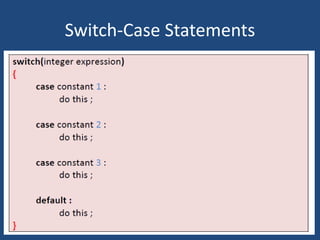 10. switch case | PDF