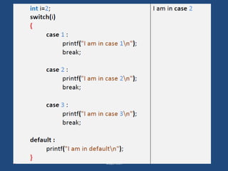 10. switch case | PPT