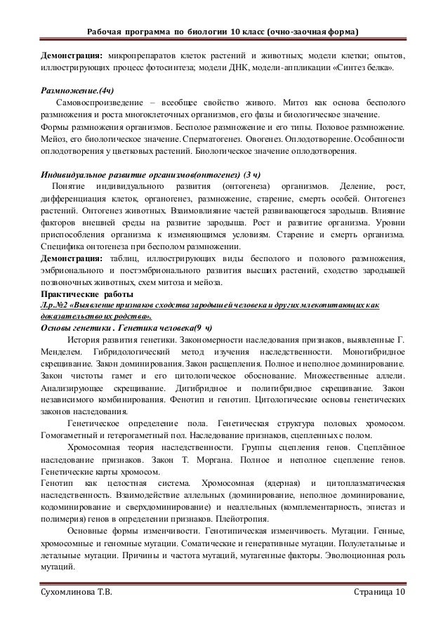 Лабораторная работа 10 класс деление клетки