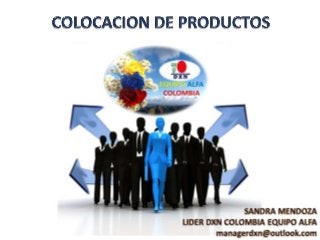 GANODERMA LUCIDUM-DXN COLOMBIA EQUIPO ALFA colocacion-de-productos