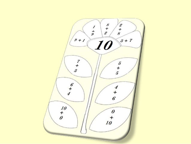 състав на числата до 10