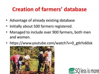 5Q approach: Less is more