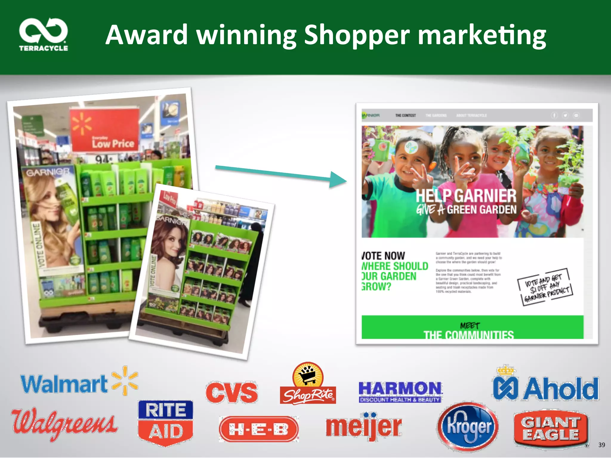 39	
  
Award	
  winning	
  Shopper	
  marke8ng	
  
 