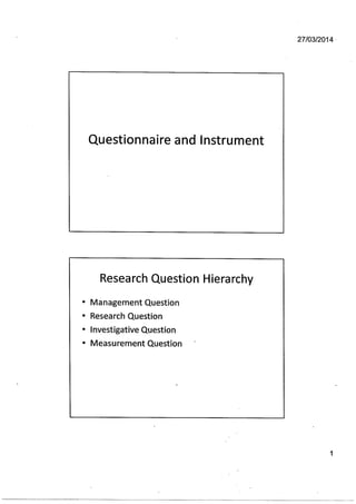 10.questionnaire &amp; instrument