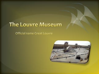 10кл.тhe louvre museum