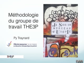 Méthodologie
du groupe de
travail THE3P
Py Traynard
 