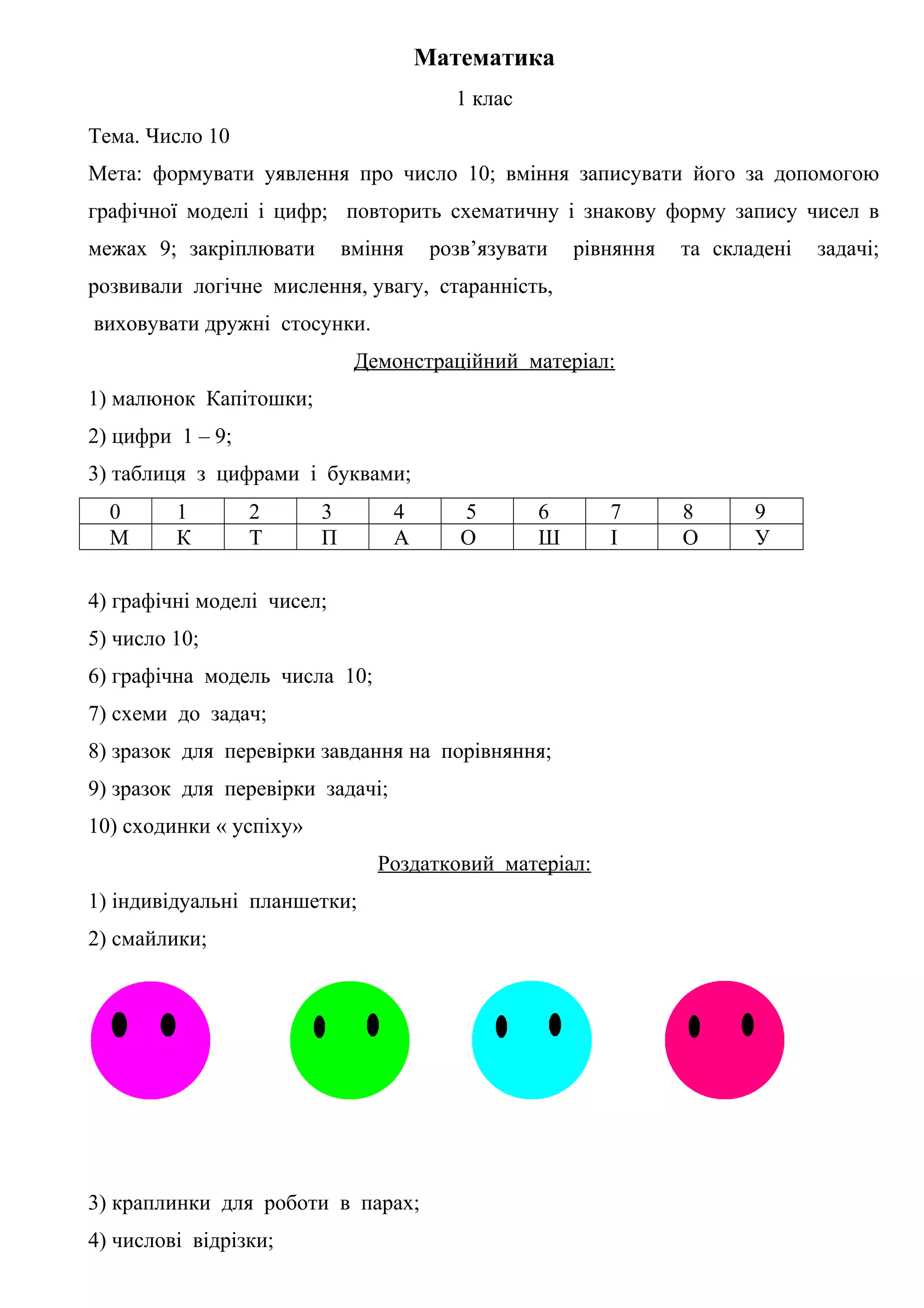 математика число 10 | PDF