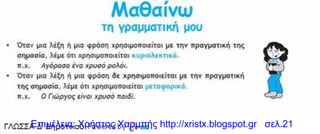 Επιμέλεια: Χρήστος Χαρμπής http://xristx.blogspot.gr σελ.21
 