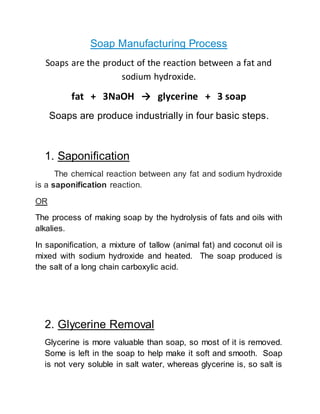SOAPS & DETERGENTS | DOCX