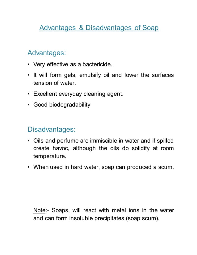 SOAPS & DETERGENTS PDF