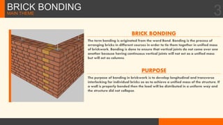 10. brick work & bonding | PPTX
