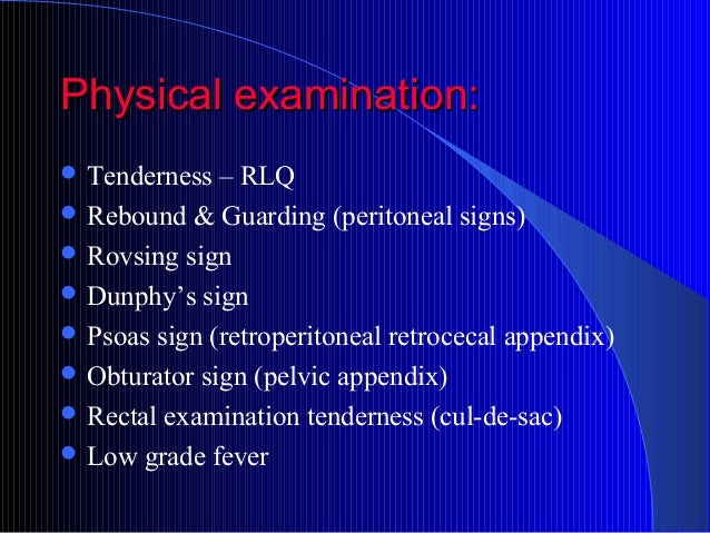 Appendicitis During Pregnancy