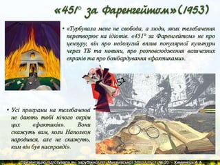 Р.Д.Бредбері. Презентація життя та творчості