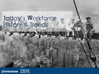 Today’s Workforce
History & Trends
 